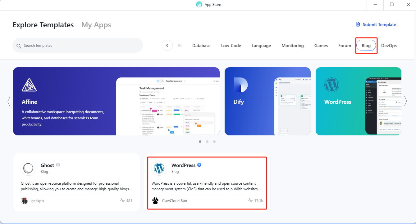 零成本搭建WordPress！GitHub老用户专属：ClawCloud 免费部署个人博客