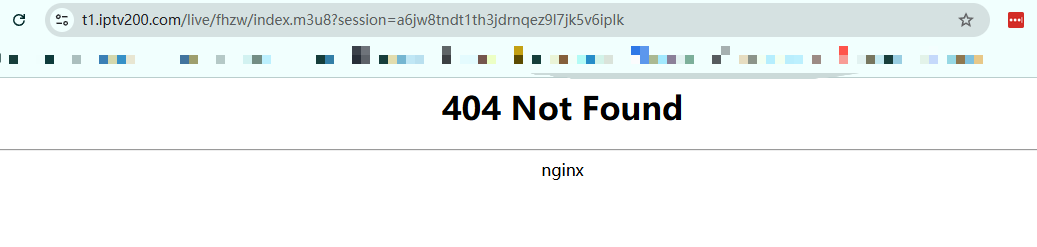 播放地址跳转404